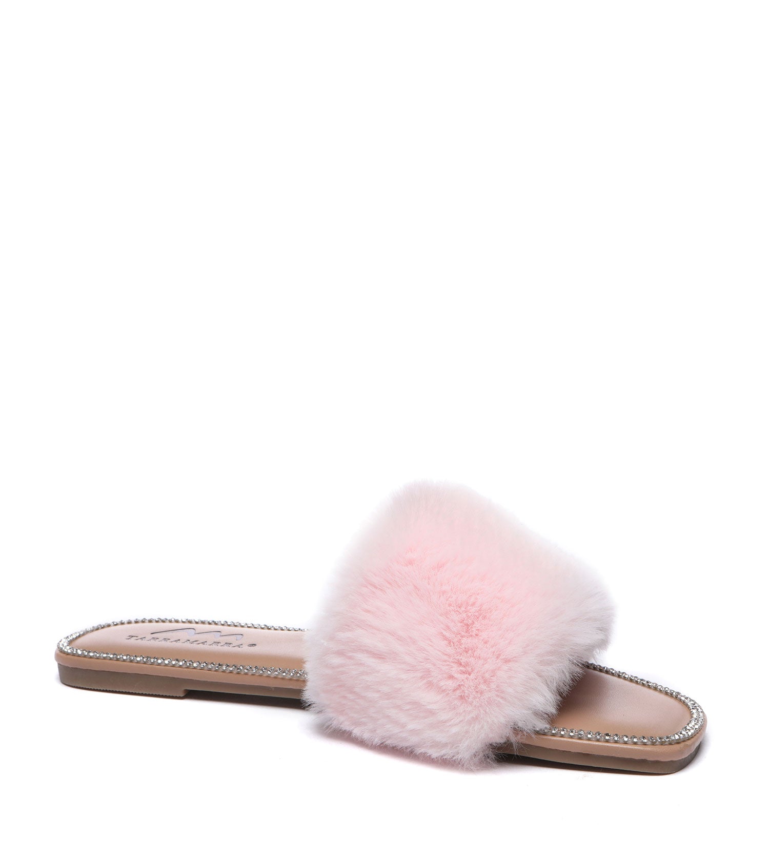 TARRAMARRA Fluffy Diamante Sandals for Women - TA7058-Sandals-PEROZ Accessories
