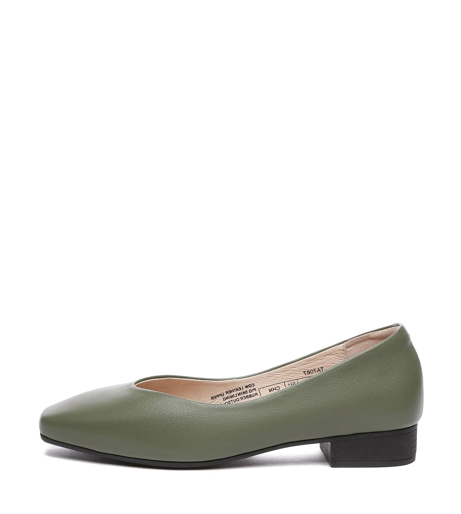 TARRAMARRA Women Square Toe Flats - TA7067-PEROZ Accessories