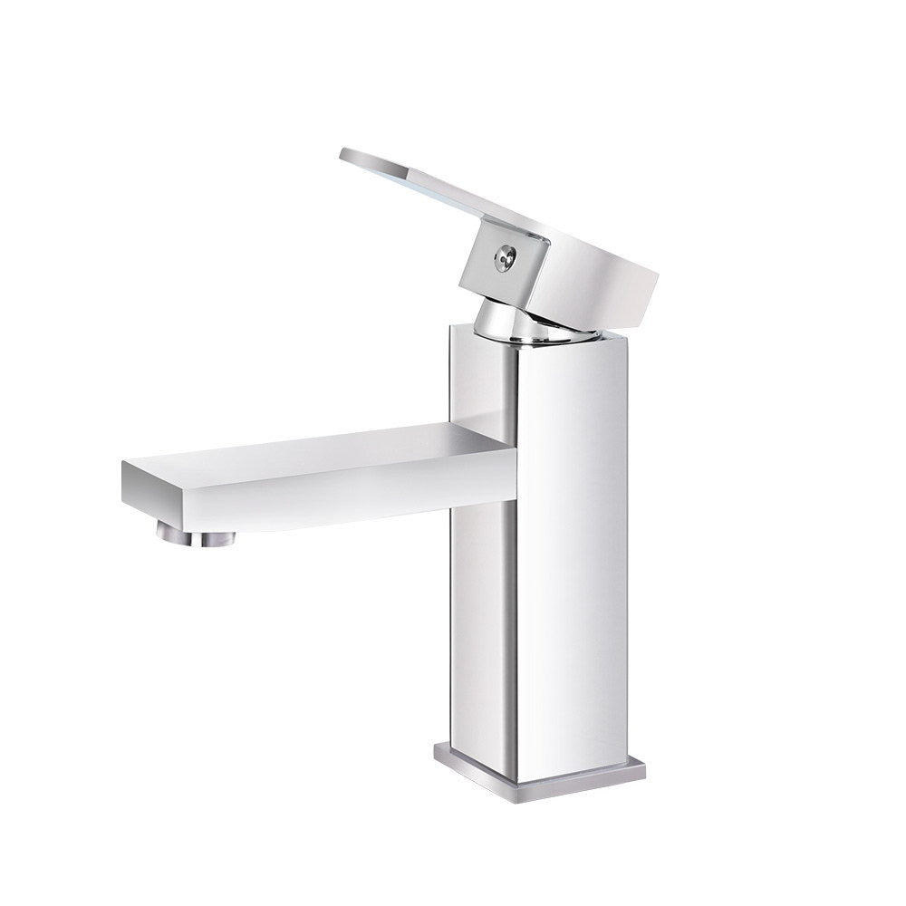 Cefito Bathroom Basin Mixer Tap Square Faucet Vanity Laundry Chrome-Furniture > Bathroom > Tap & Sink Accessories-PEROZ Accessories