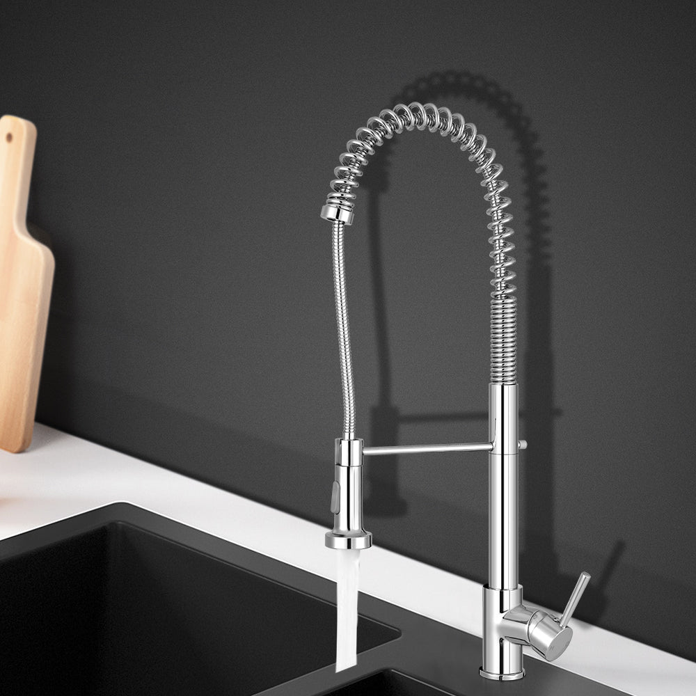 Cefito Kitchen Mixer Tap Pull Down 2 Modes Sink Faucet Basin Laundry Chrome-Furniture > Bathroom > Tap & Sink Accessories-PEROZ Accessories