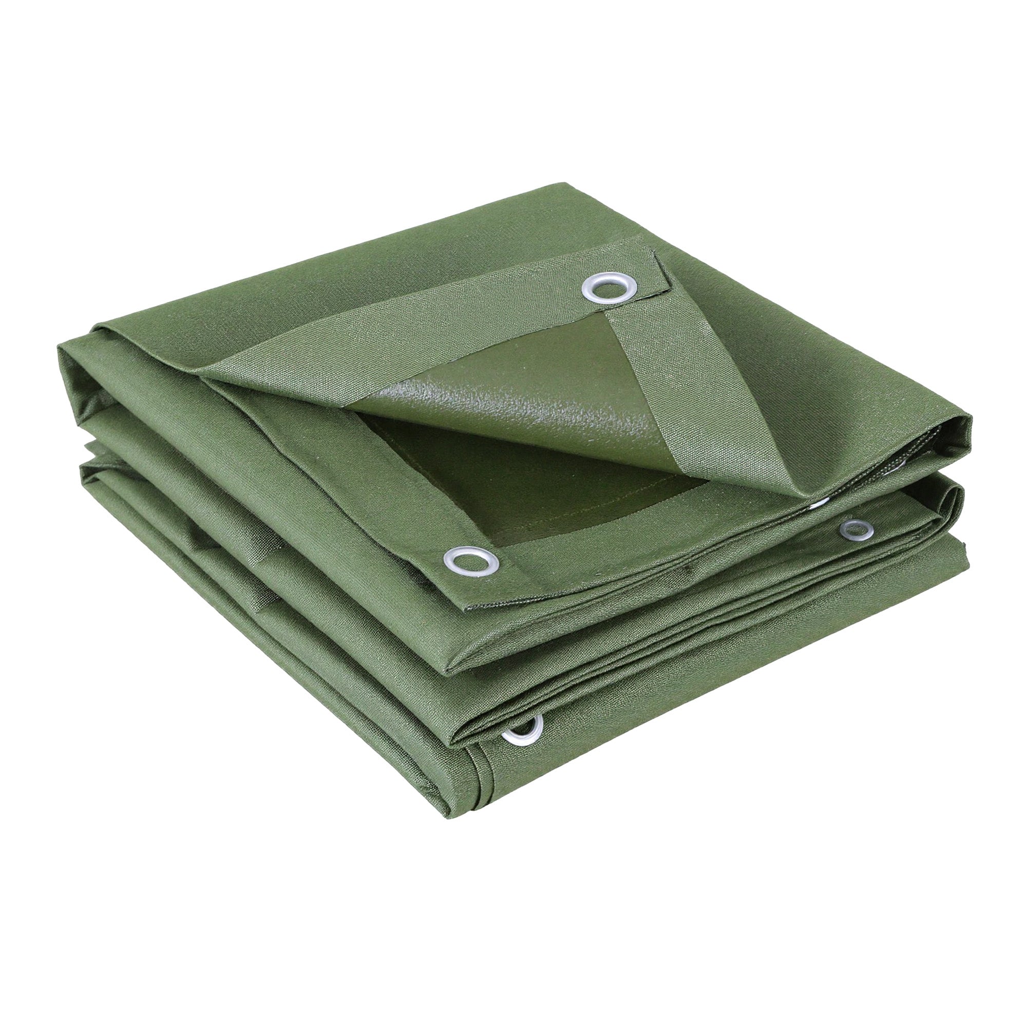 Instahut 3x4m Tarp Tarpaulin 600GSM Camping Canvas Heavy Duty Water Resistant-Outdoor Recreation > Camping > Caravan Accessories-PEROZ Accessories