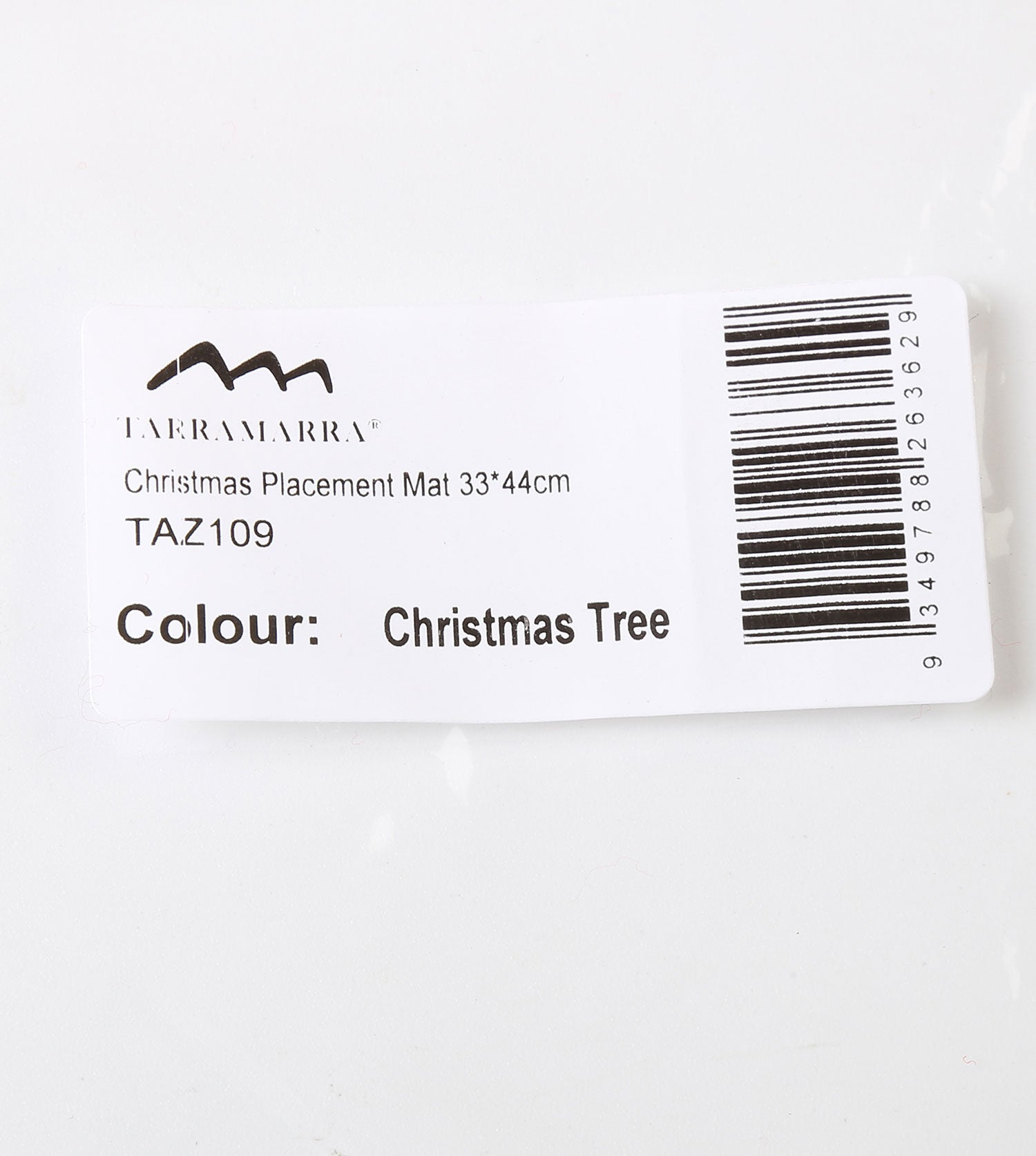 TARRAMARRA Christmas Placement Mat 33*44cm - TAZ109-Mats-PEROZ Accessories