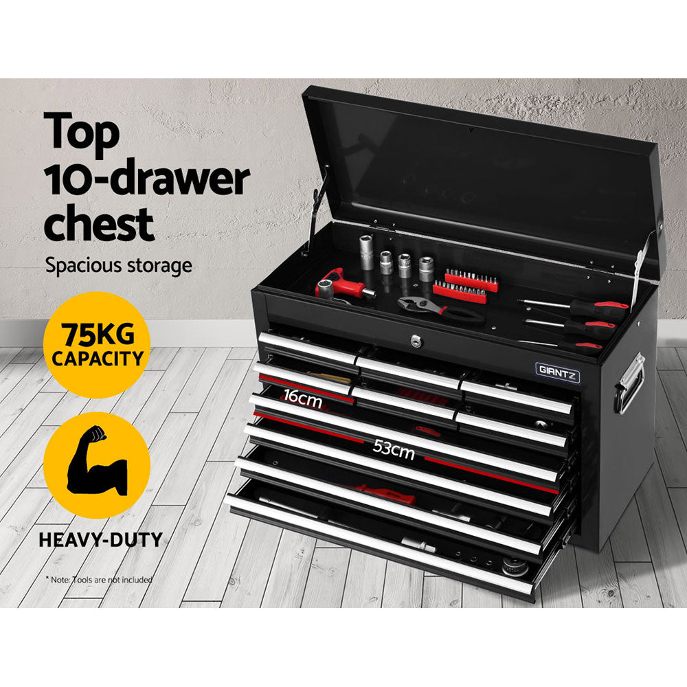 Giantz 16 Drawer Tool Box Cabinet Chest Trolley Toolbox Garage Storage Box-Tools > Tools Storage > Tool Cabinets-PEROZ Accessories