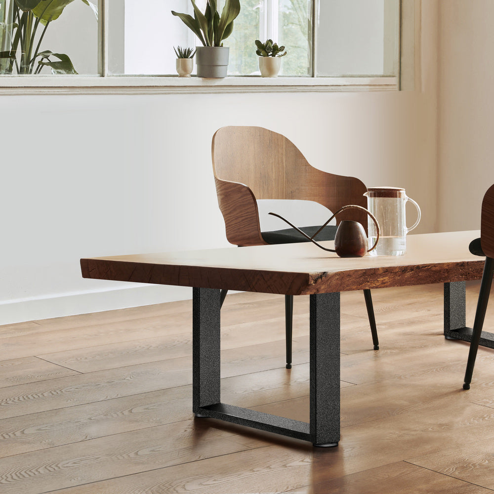 Oikiture 8X Coffee Dining Table Legs Steel Industrial 71x50CM-Table Legs-PEROZ Accessories