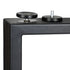 Oikiture 2X Coffee Dining Table Legs Bench Box Steel Metal Industrial 71 X 50CM-Table Legs-PEROZ Accessories
