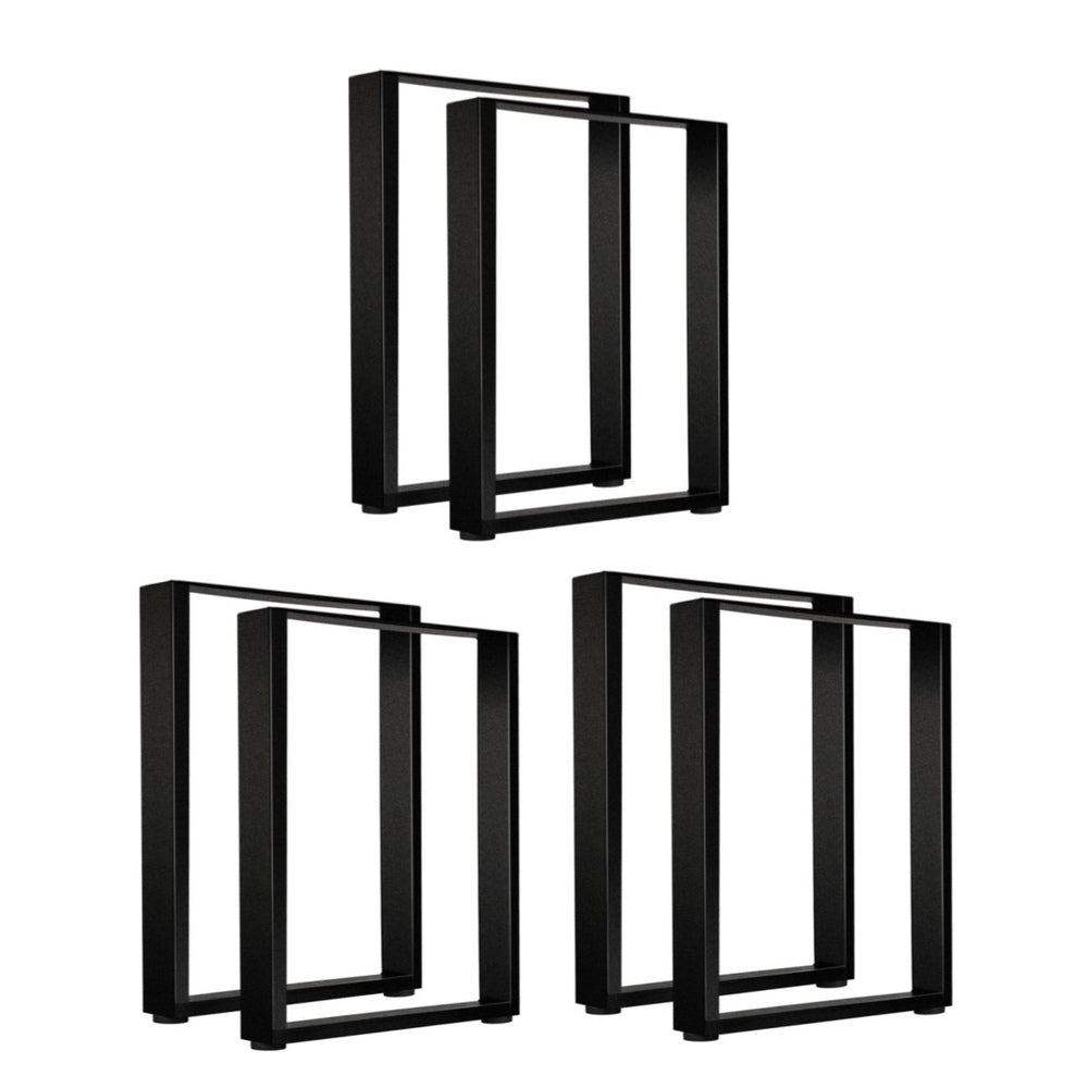 Oikiture 6X Coffee Dining Table Legs DIY Steel Industrial 40CM-Table Legs-PEROZ Accessories