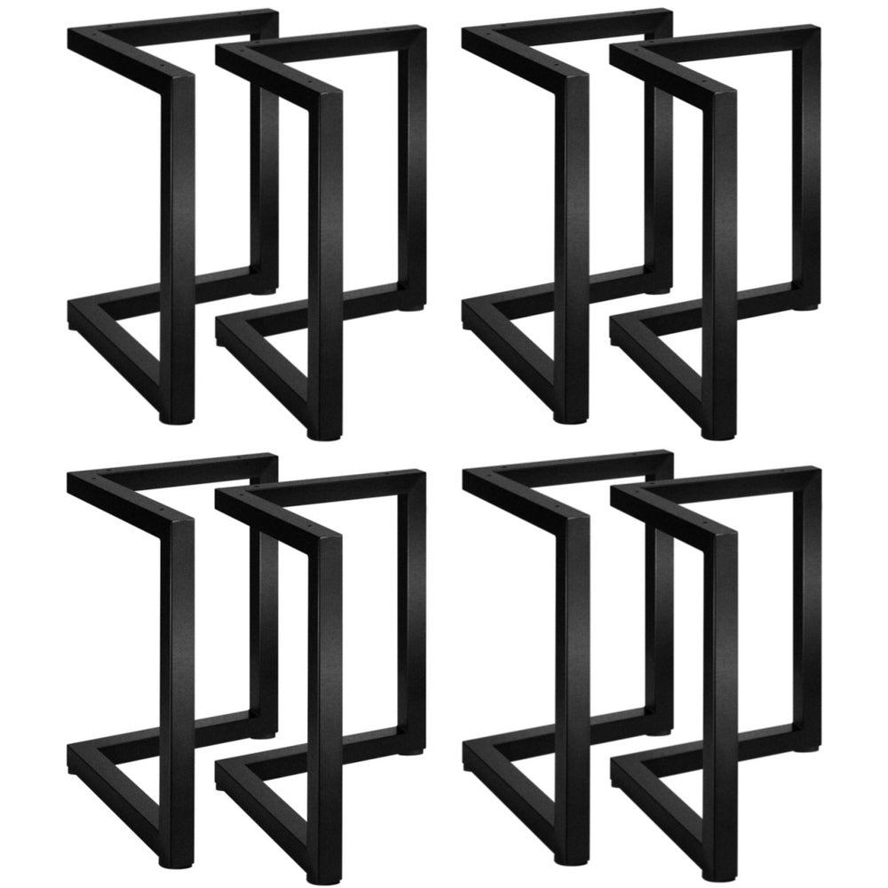 Oikiture 8X Coffee Dining Table Legs Steel Industrial 71x71CM-Table Legs-PEROZ Accessories