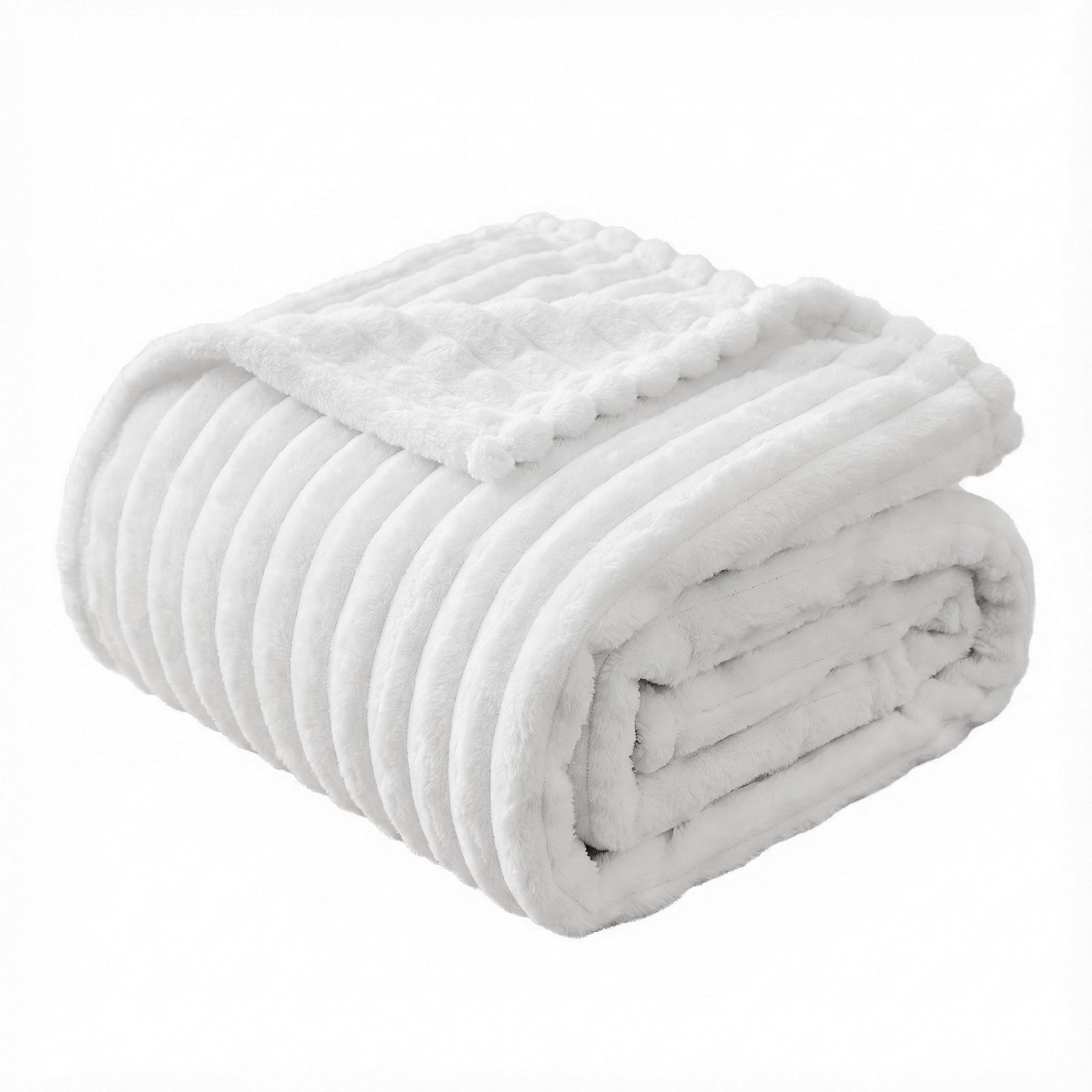 Giselle 127x152cm Throw Blanket Fleece Soft Lightweight Cozy Sofa Couch Bed Throw-Home & Garden > Bedding > Blankets & Throws-PEROZ Accessories