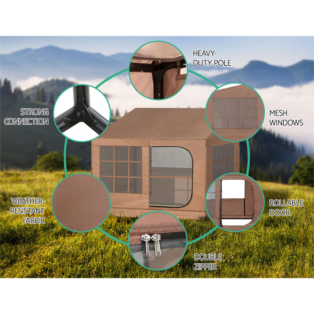 Weisshorn Camping Tent Car SUV Rear Side Canopy Portable Shelter Family Home 4WD-Camping Tents-PEROZ Accessories