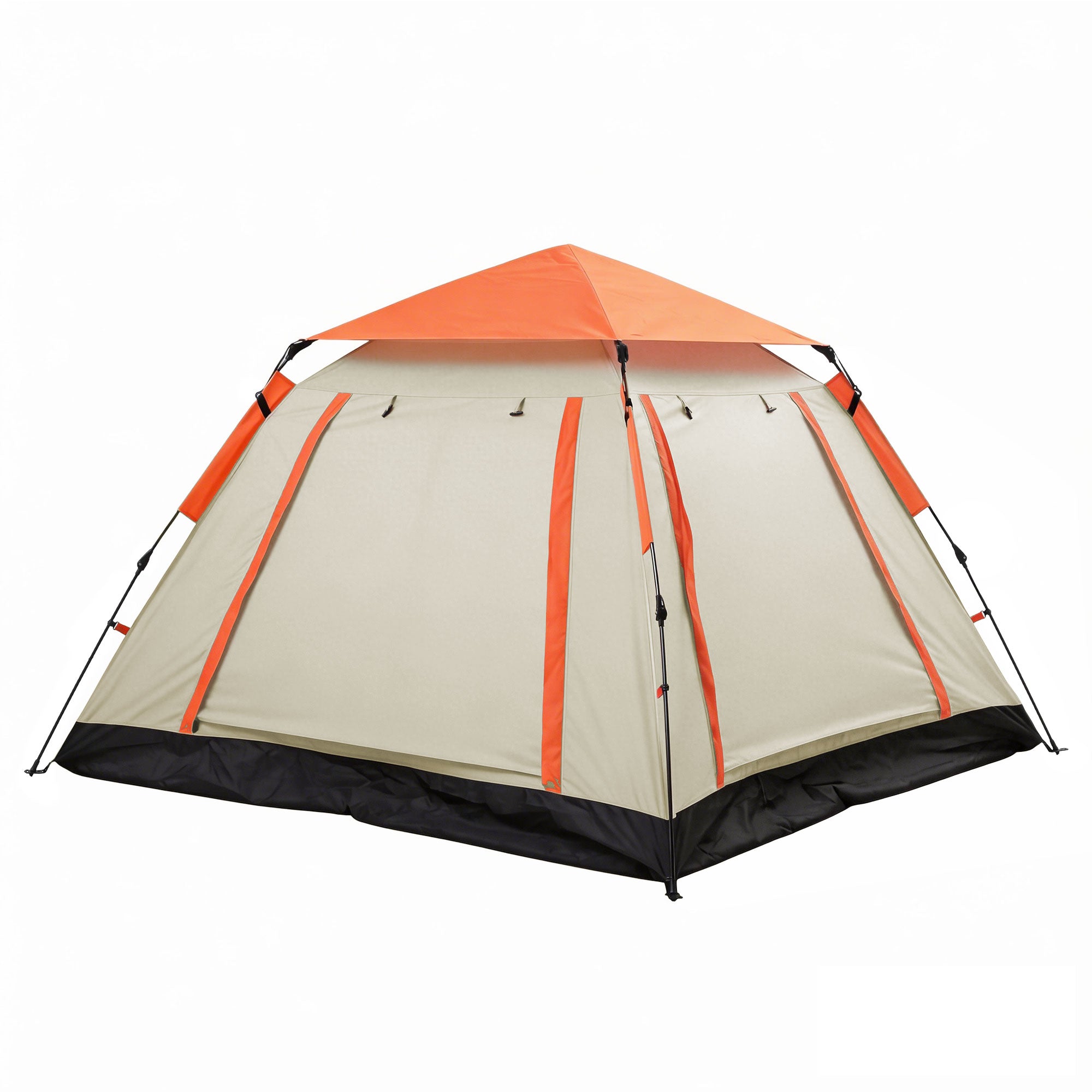 Weisshorn Pop Up Camping Tent 3-4 Person Automatic Tent Instant Setup Waterproof-Outdoor Recreation > Camping > Tents-PEROZ Accessories