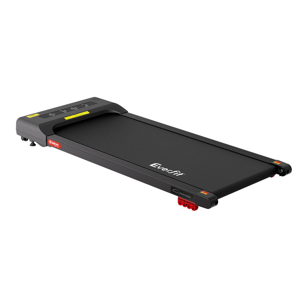 Everfit Treadmill Electric Walking Pad Incline Under Desk Home Gym 380mm Black-Sports & Fitness > Exercise, Gym & Fitness > Treadmills-PEROZ Accessories