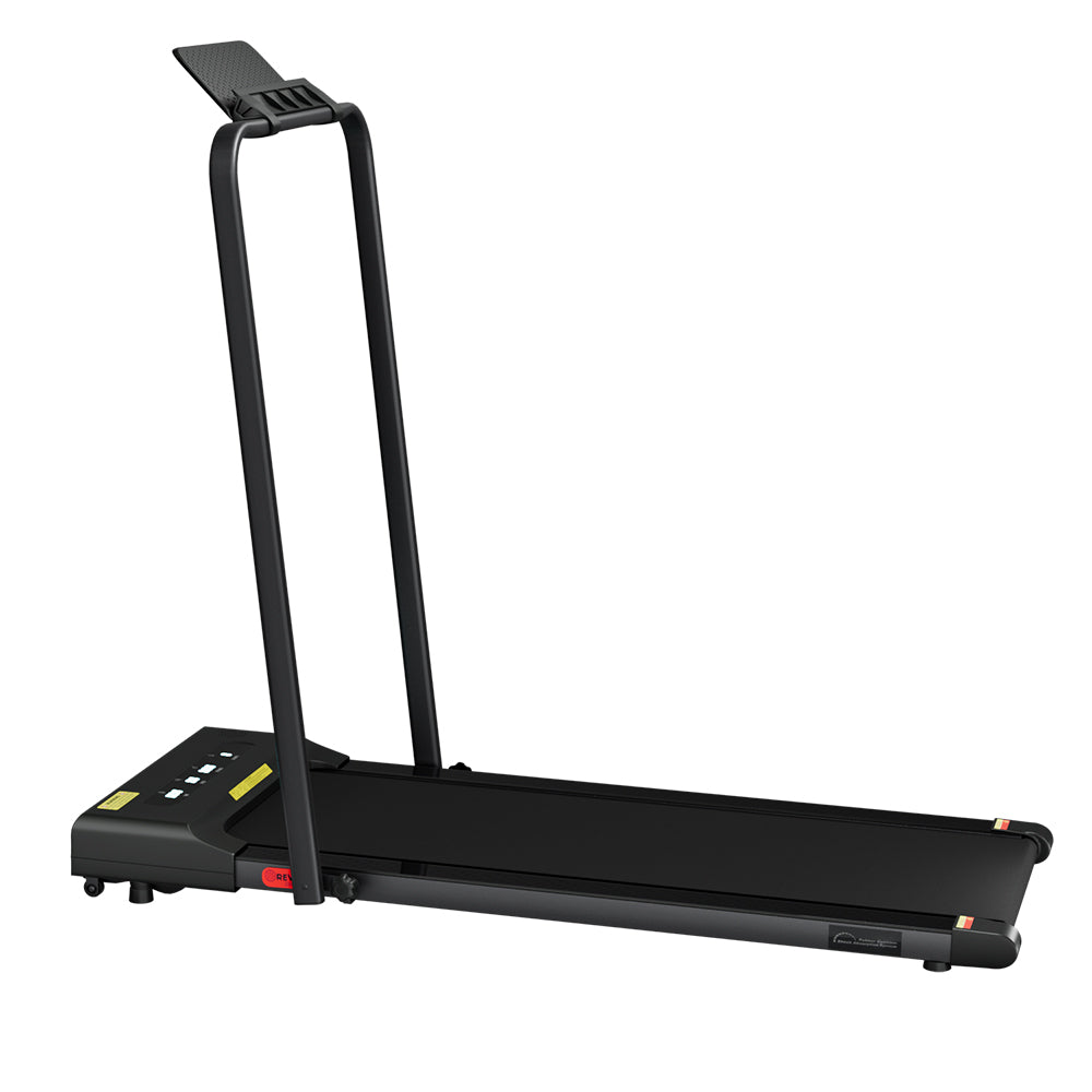 Everfit Treadmill Electric Walking Pad Under Desk Home Gym Fitness 380mm Black-Sports & Fitness > Exercise, Gym & Fitness > Treadmills-PEROZ Accessories