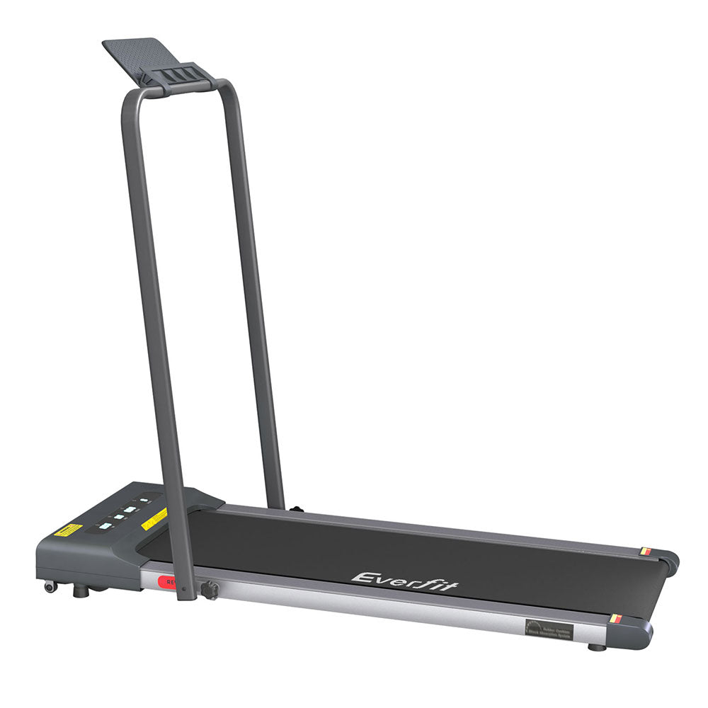 Everfit Treadmill Electric Walking Pad Under Desk Home Gym Fitness 380mm Grey-Sports & Fitness > Exercise, Gym & Fitness > Treadmills-PEROZ Accessories