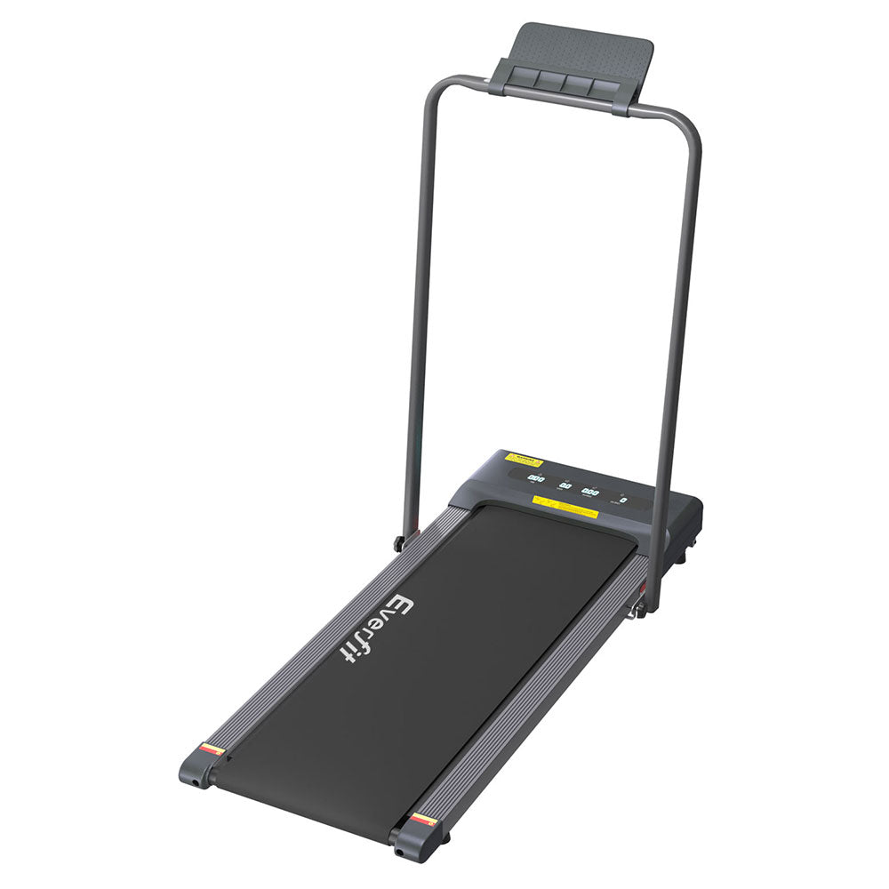 Everfit Treadmill Electric Walking Pad Under Desk Home Gym Fitness 380mm Grey-Sports & Fitness > Exercise, Gym & Fitness > Treadmills-PEROZ Accessories