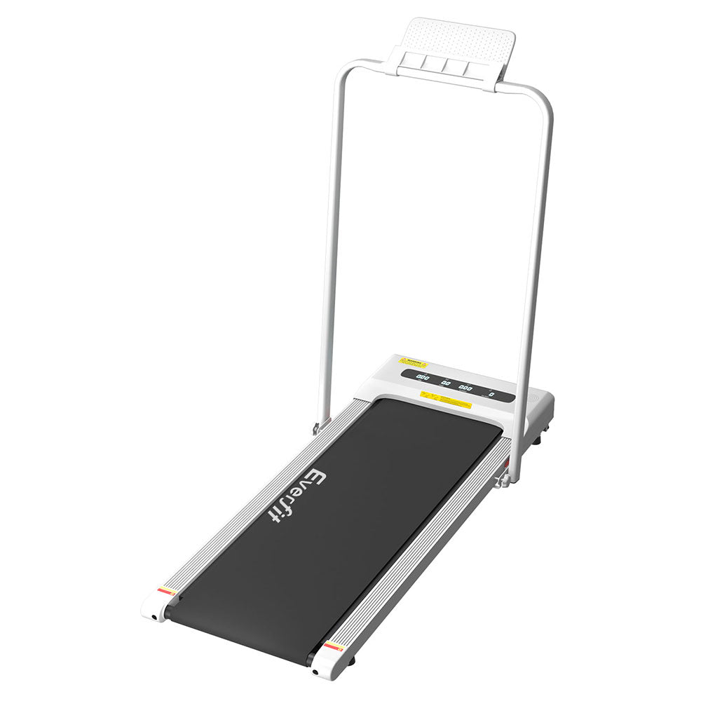 Everfit Treadmill Electric Walking Pad Under Desk Home Gym Fitness 380mm White-Sports & Fitness > Exercise, Gym & Fitness > Treadmills-PEROZ Accessories