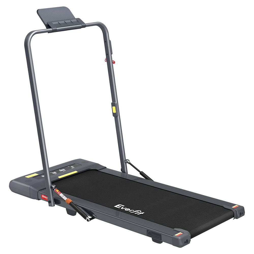 Everfit Treadmill Electric Walking Pad Under Desk Home Gym Fitness 400mm Grey-Sports & Fitness > Exercise, Gym & Fitness > Treadmills-PEROZ Accessories
