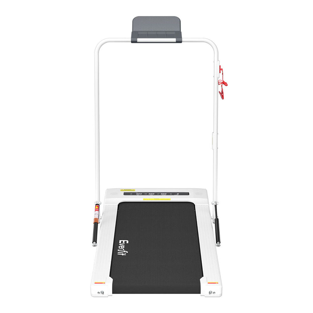 Everfit Treadmill Electric Walking Pad Under Desk Home Gym Fitness 400mm White-Sports & Fitness > Exercise, Gym & Fitness > Treadmills-PEROZ Accessories