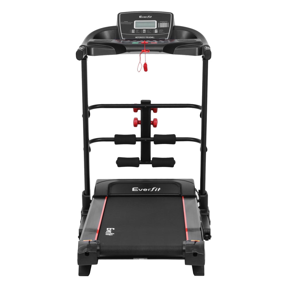 Everfit Treadmill Electric Home Gym Fitness Exercise Machine w/ Sit Up Bar 420mm-Sports & Fitness > Exercise, Gym & Fitness > Treadmills-PEROZ Accessories