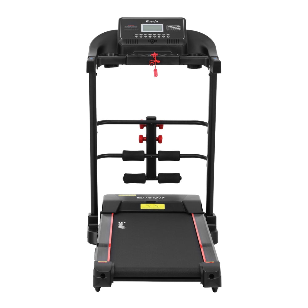 Everfit Treadmill Electric Home Gym Fitness Exercise Machine w/ Sit Up Bar 450mm-Sports & Fitness > Exercise, Gym & Fitness > Treadmills-PEROZ Accessories