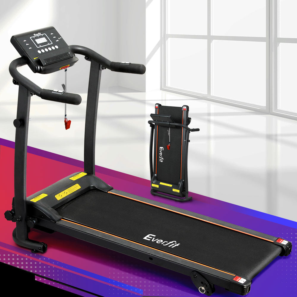 Everfit Treadmill Electric Home Gym Fitness Exercise Machine Foldable 370mm-Sports & Fitness > Fitness Accessories-PEROZ Accessories