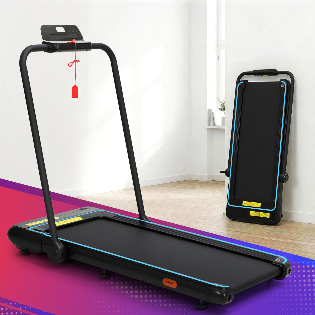 Everfit Treadmill Electric Walking Pad Under Desk Home Gym Fitness 420mm Remote-Walking Pad-PEROZ Accessories
