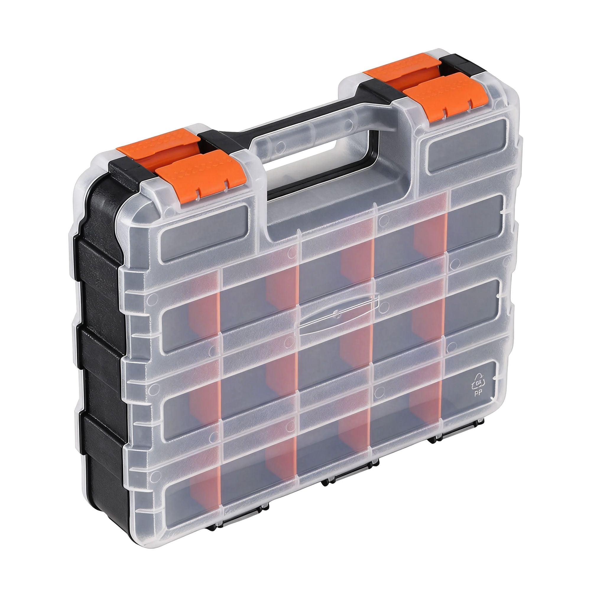 Giantz Double Sided Tool Box Organizer with 34 Compartment Small Parts Storage-Tools > Tools Storage > Tool Boxes-PEROZ Accessories