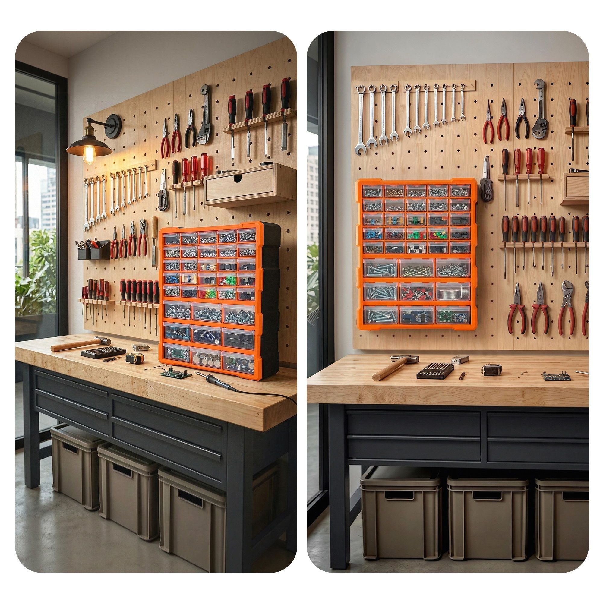 Giantz 39-Drawer Tool Storage Cabinet Anti-Drop Hardware Organizer-Tools > Tools Storage > Tool Boxes-PEROZ Accessories