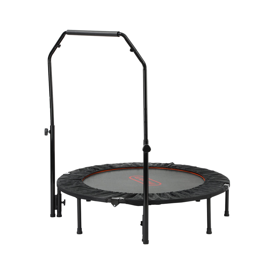Mazam 48" Trampoline Round Fitness Rebounder Handrail-Trampoline-PEROZ Accessories