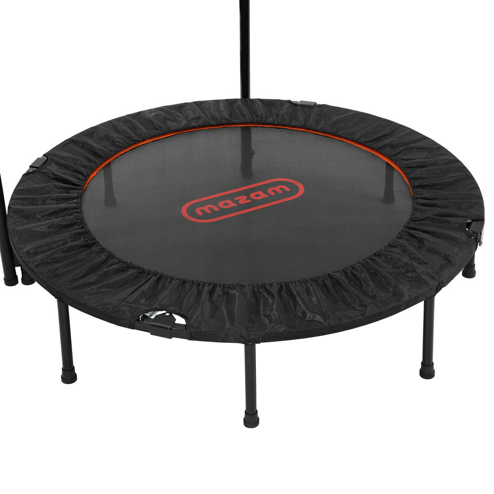 Mazam 48" Trampoline Round Fitness Rebounder Handrail-Trampoline-PEROZ Accessories