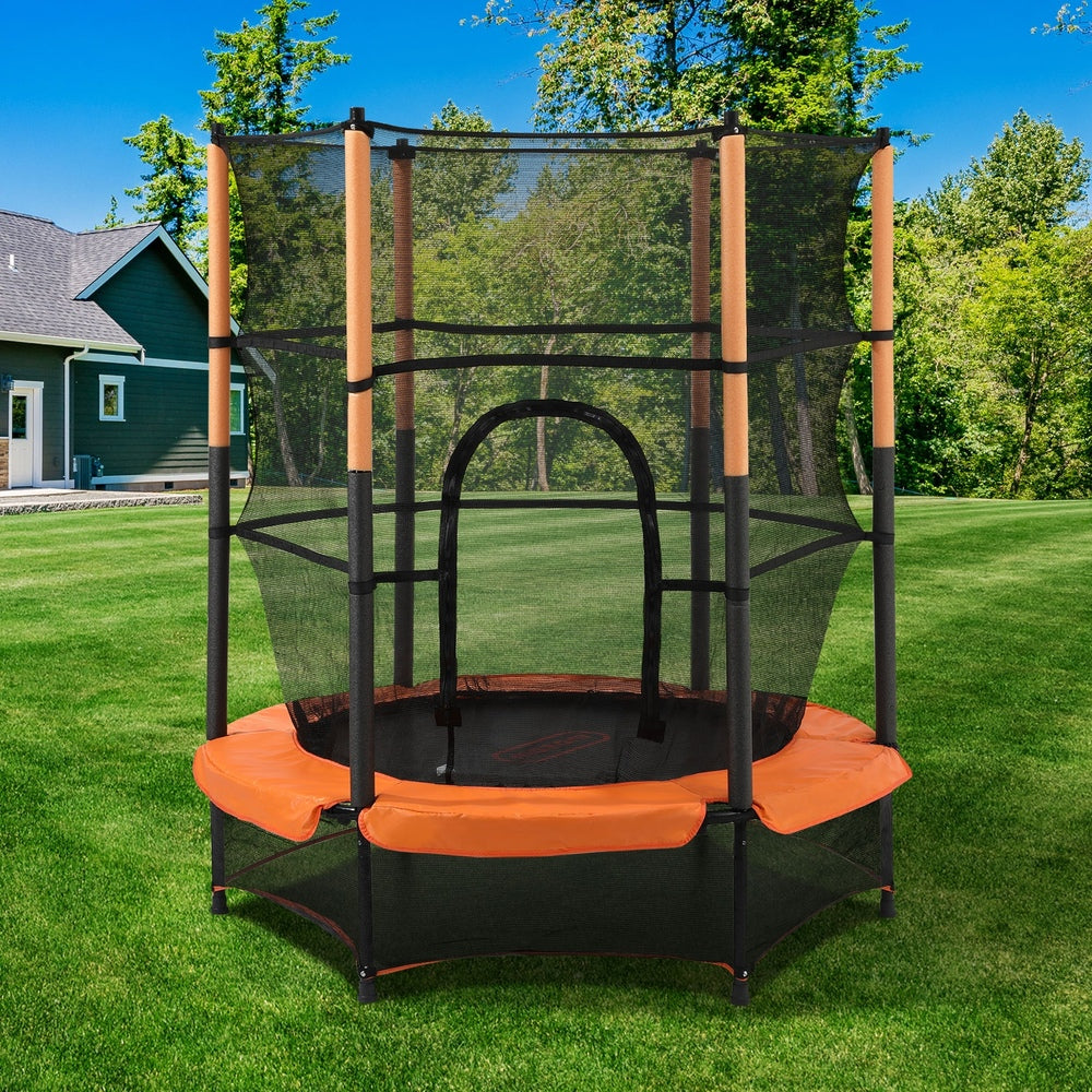 Mazam 55 Inch Kids Trampoline Encosure Safety Net Round-Trampoline-PEROZ Accessories