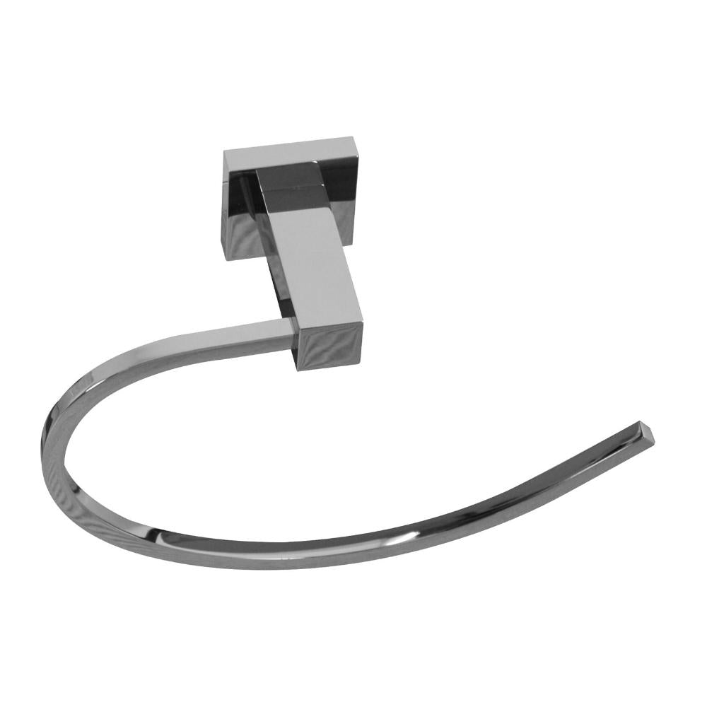 Towel Ring Holder Brass Bathroom Accessories Chrome-Tower Ring-PEROZ Accessories