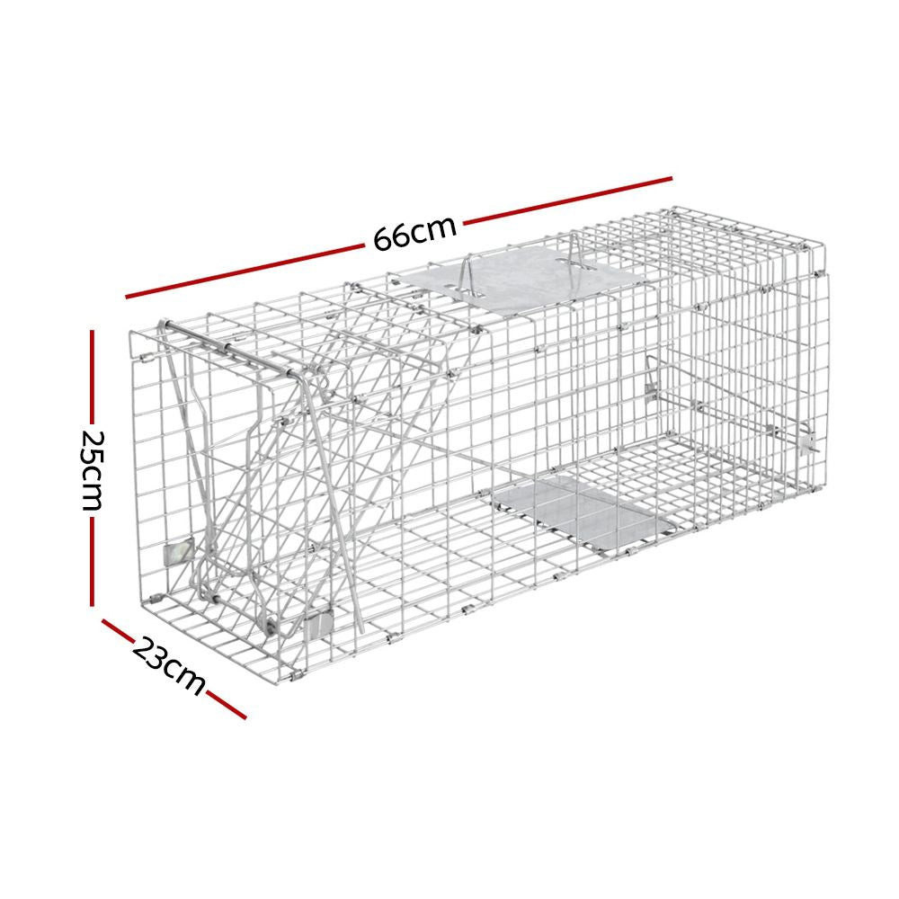 Gardeon Animal Trap Cage Possum 66x23cm-Pet Care > Pest Control-PEROZ Accessories