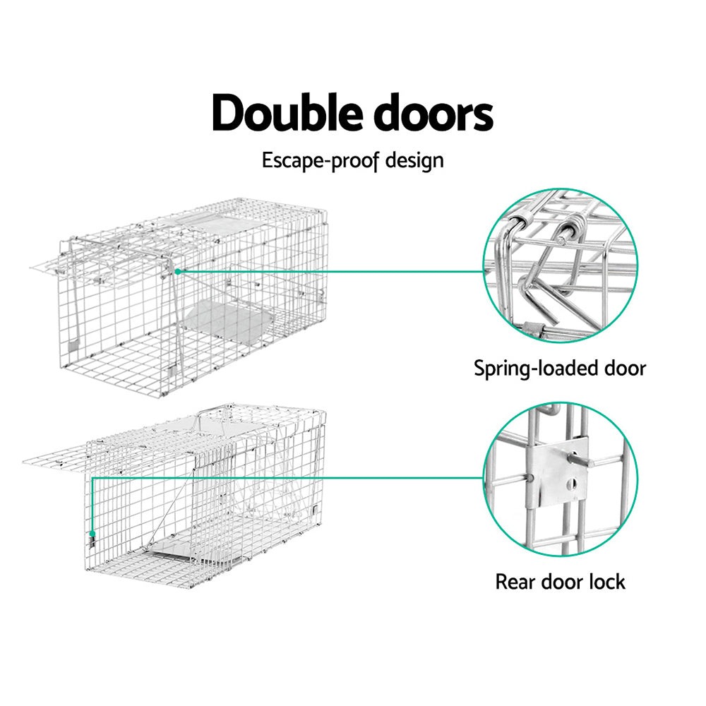Gardeon Animal Trap Cage Possum 94x34cm-Pet Care > Pest Control-PEROZ Accessories