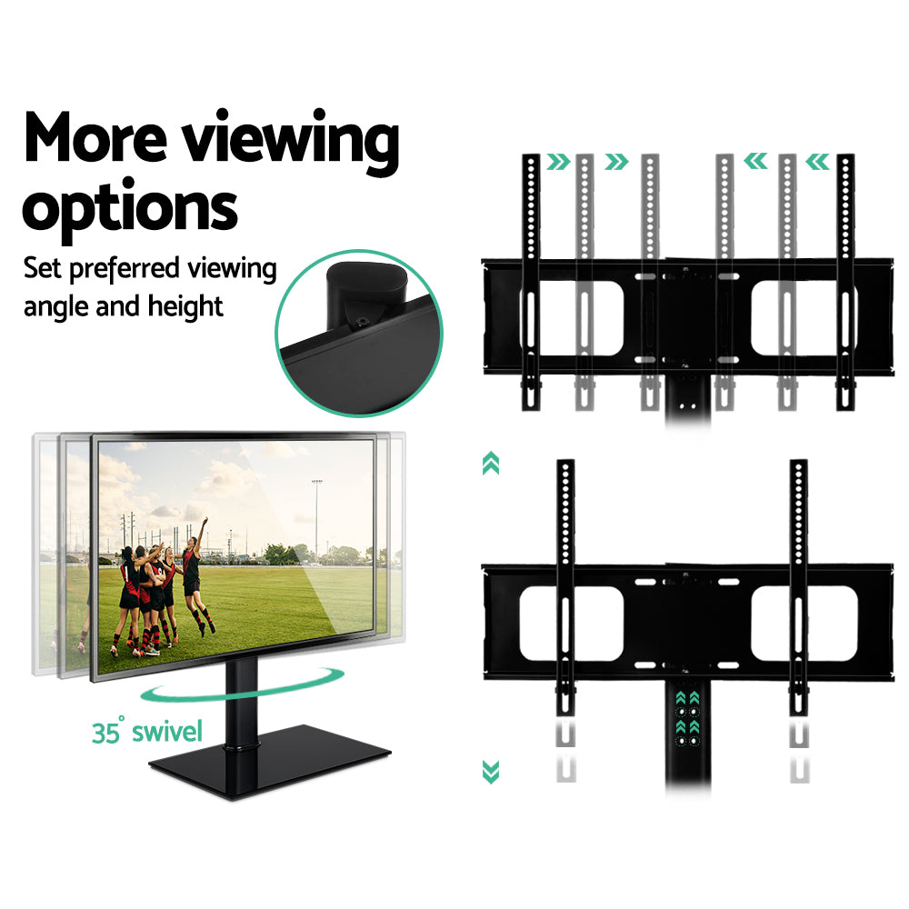 Artiss TV Stand Mount Bracket for 32"-70" LED LCD Swivel Tabletop Desktop Plasma-TV & Monitor Mounts-PEROZ Accessories