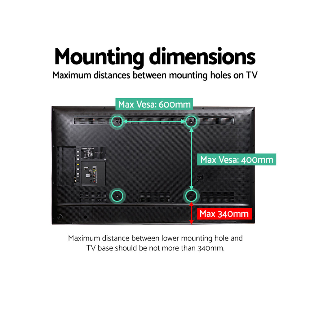 Artiss TV Stand Mount Bracket for 32"-70" LED LCD Swivel Tabletop Desktop Plasma-TV & Monitor Mounts-PEROZ Accessories