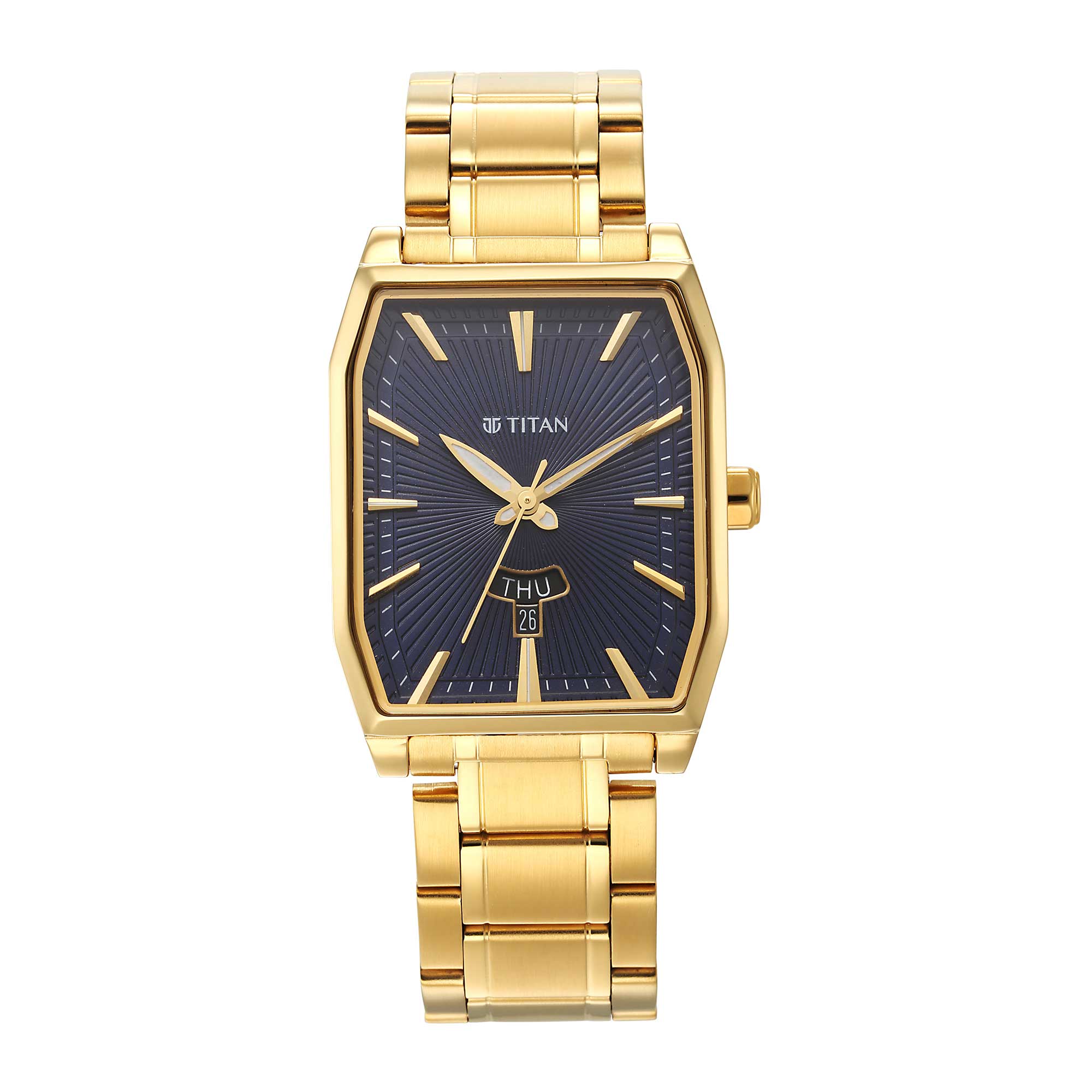 Titan Regalia Opulent Black Dial Watch for Men-PEROZ Accessories