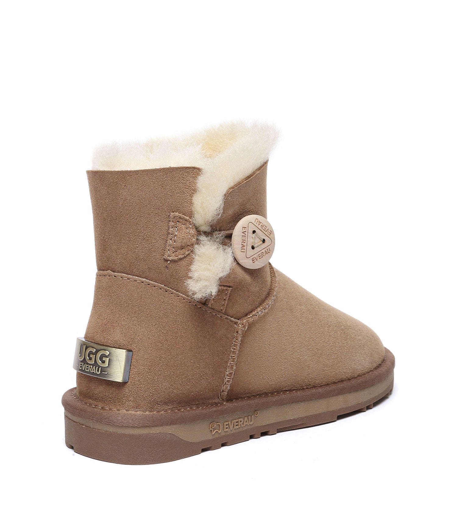 EVERAU Mini Button UGG Boots - UEA3005-PEROZ Accessories