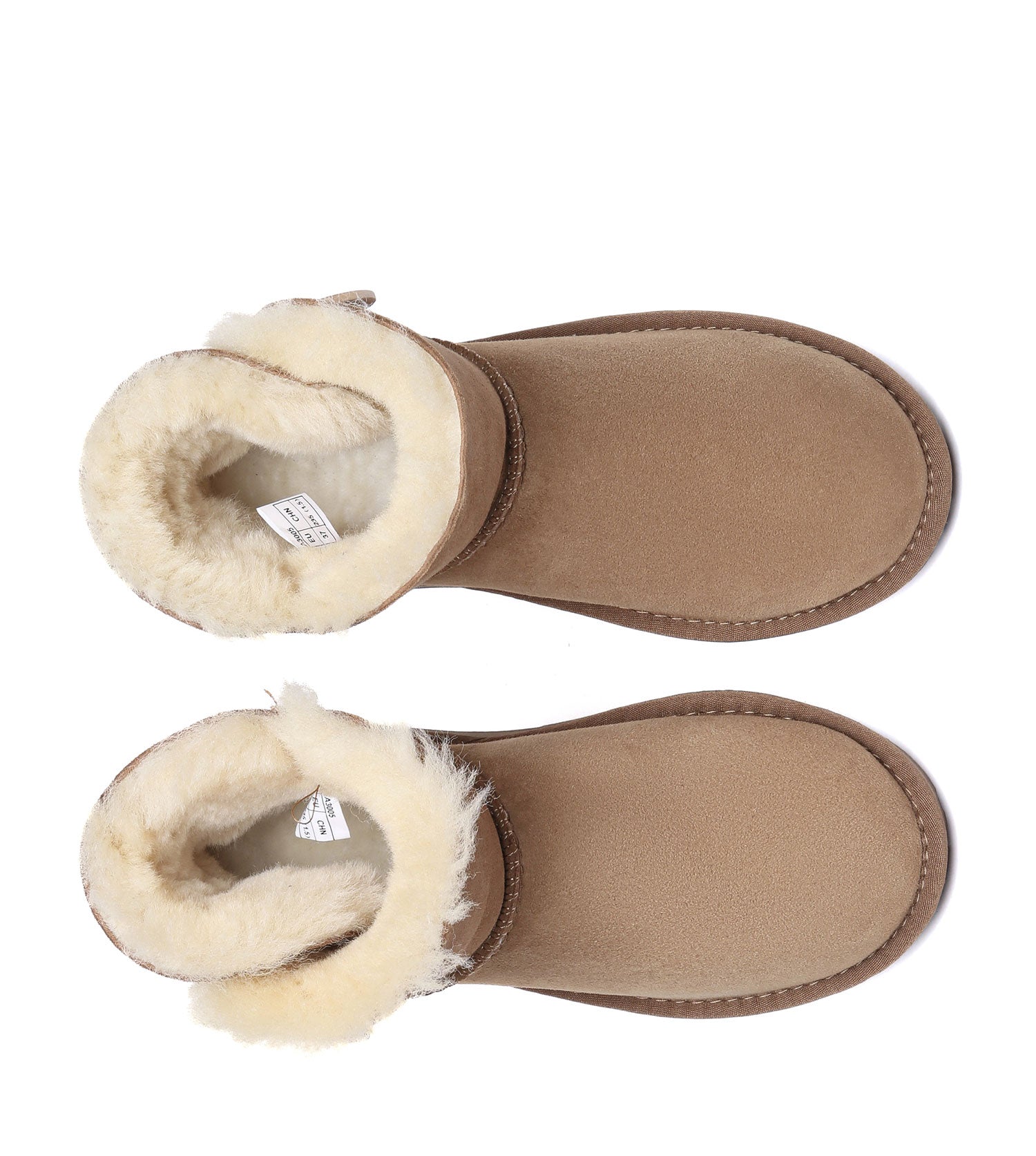 EVERAU Mini Button UGG Boots - UEA3005-PEROZ Accessories