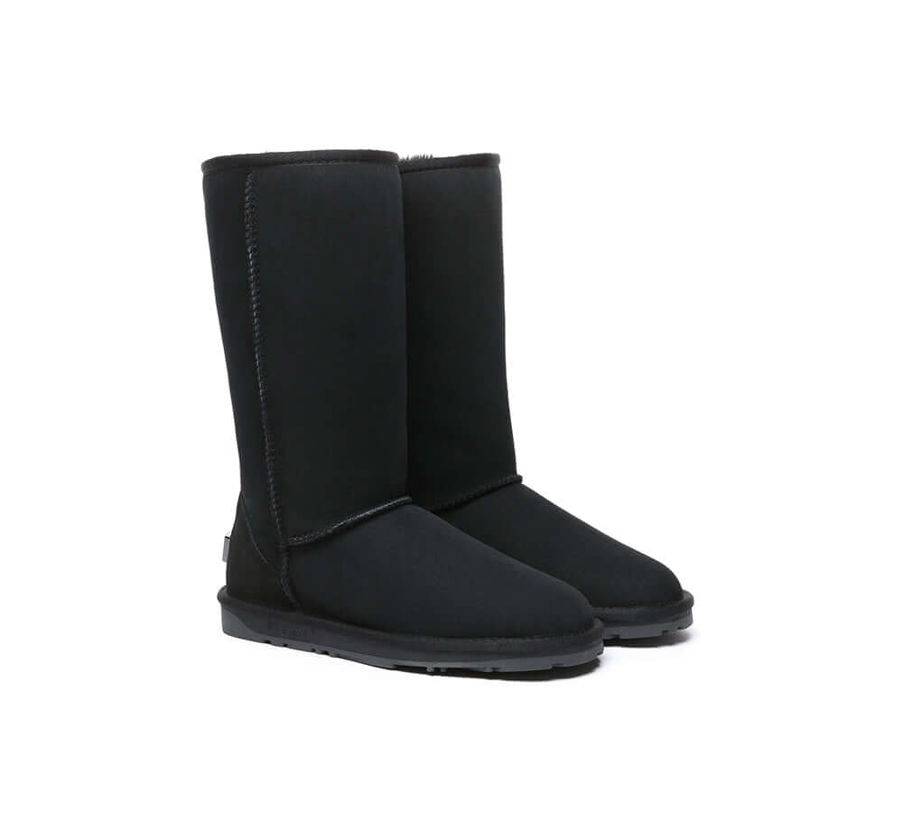 UGG EVERAU® UGG Boots Double Faced Sheepskin Wool Tall Classic-PEROZ Accessories