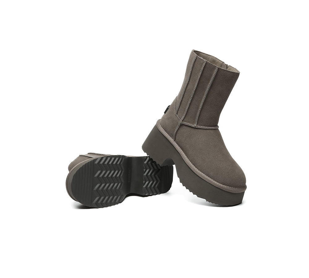 UGG EVERAU® UGG Boots Short Chunky Platform Yuana-PEROZ Accessories