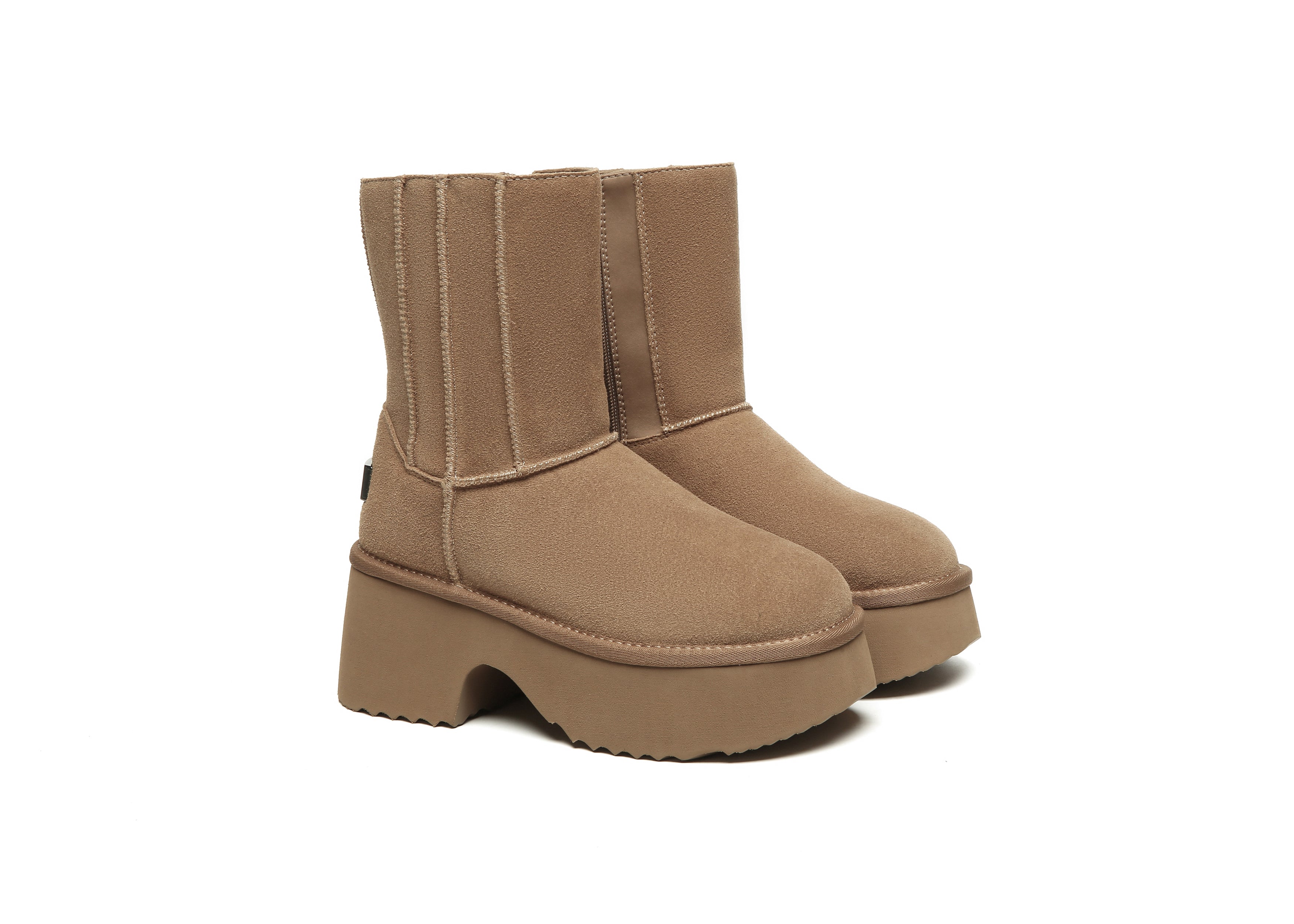 UGG EVERAU® UGG Boots Short Chunky Platform Yuana-UGG Boots-PEROZ Accessories
