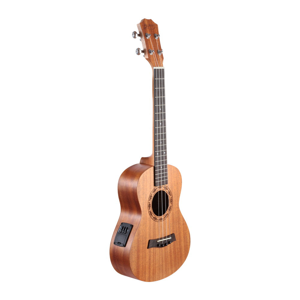 Alpha 26" Ukulele Equaliser Natural Mahogany Tenor Beginner Gift w/ Bag-Audio & Video > Musical Instrument & Accessories-PEROZ Accessories