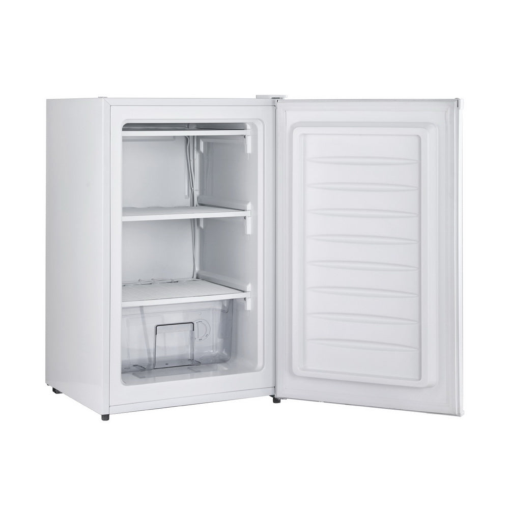 Devanti 81L Upright Freezer Fridge White-Appliances > Fridges & Freezers > Freezers-PEROZ Accessories