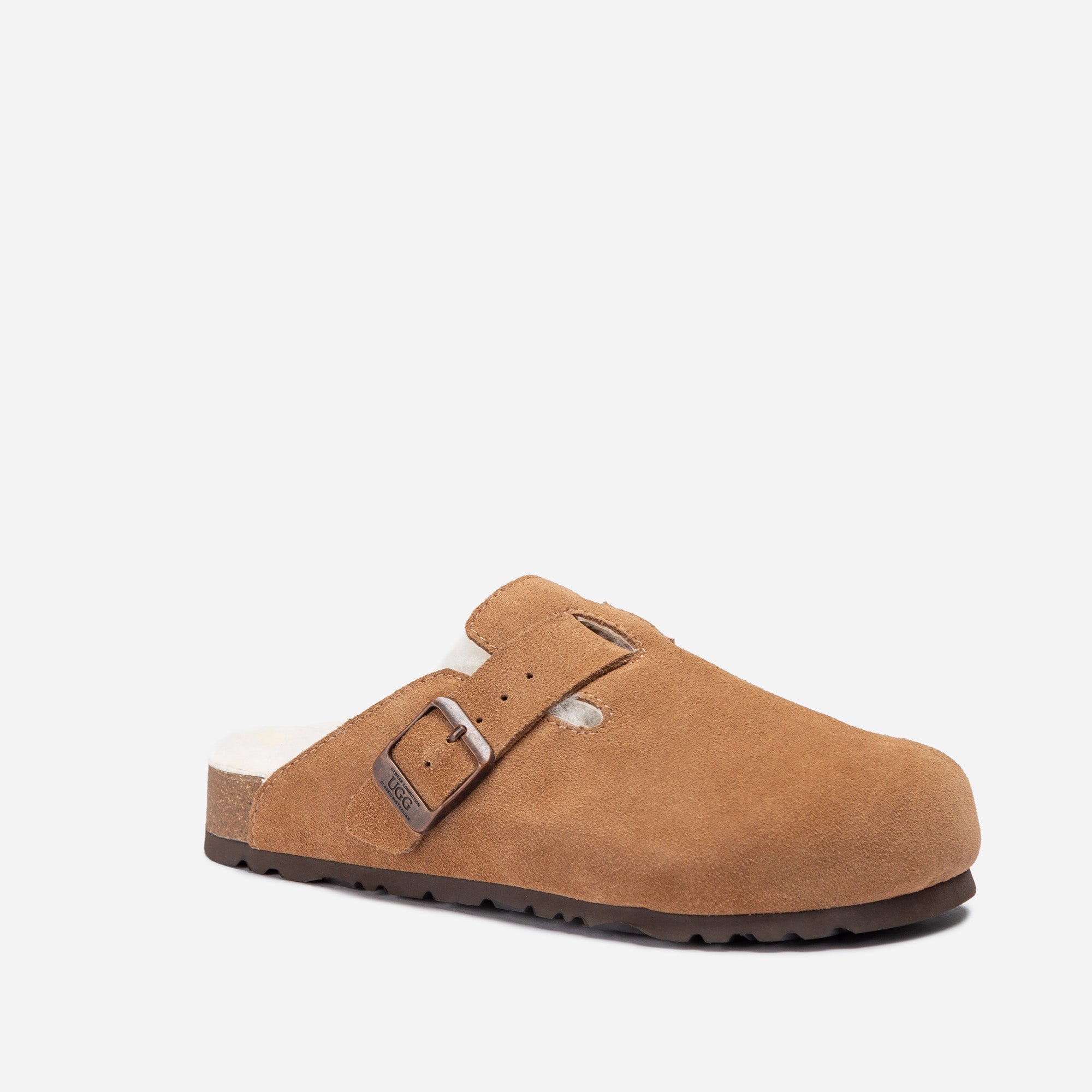Ugg Aussie Shearling Soft Footbed-Unisex Summer Moccasin-PEROZ Accessories
