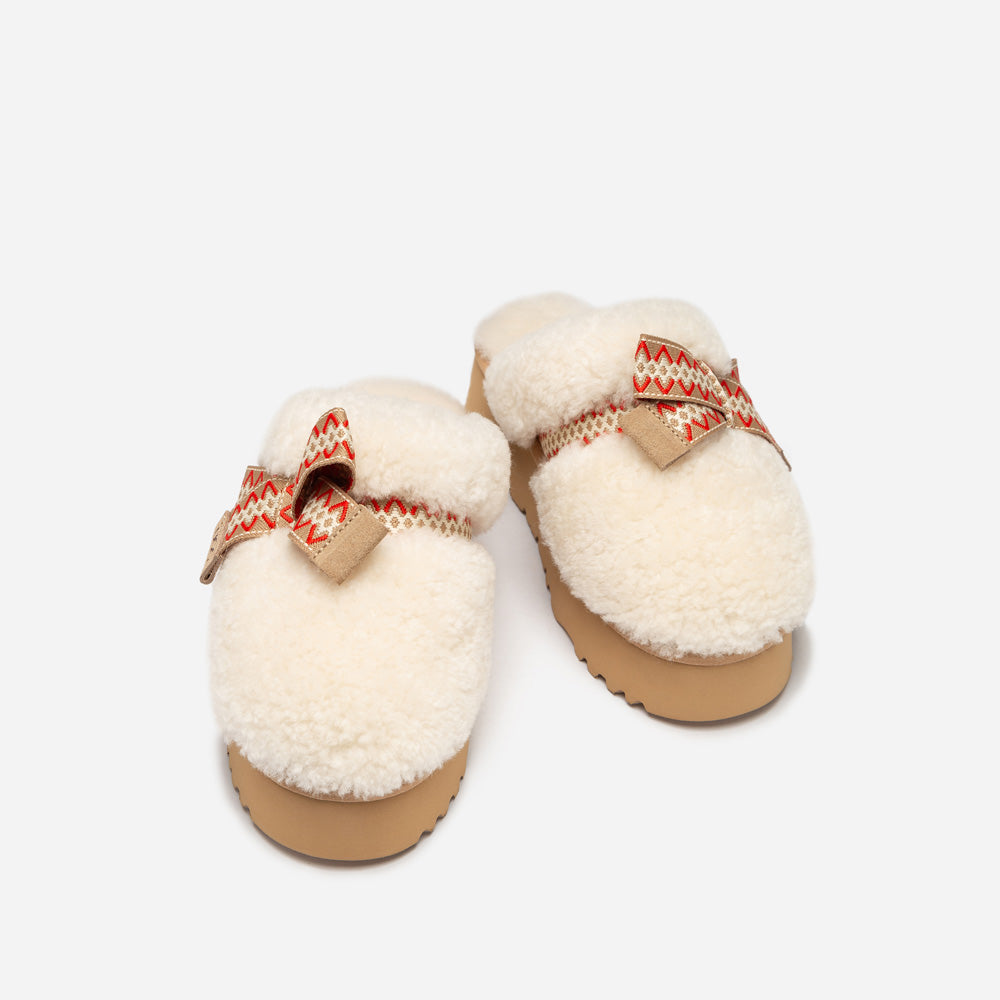 Ugg Cemila Shearling Platform Slipper-Women Slippers-PEROZ Accessories