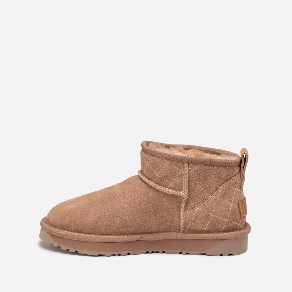 Ugg Classic Matelasse Ultra Mini Boot-Women UGG-PEROZ Accessories