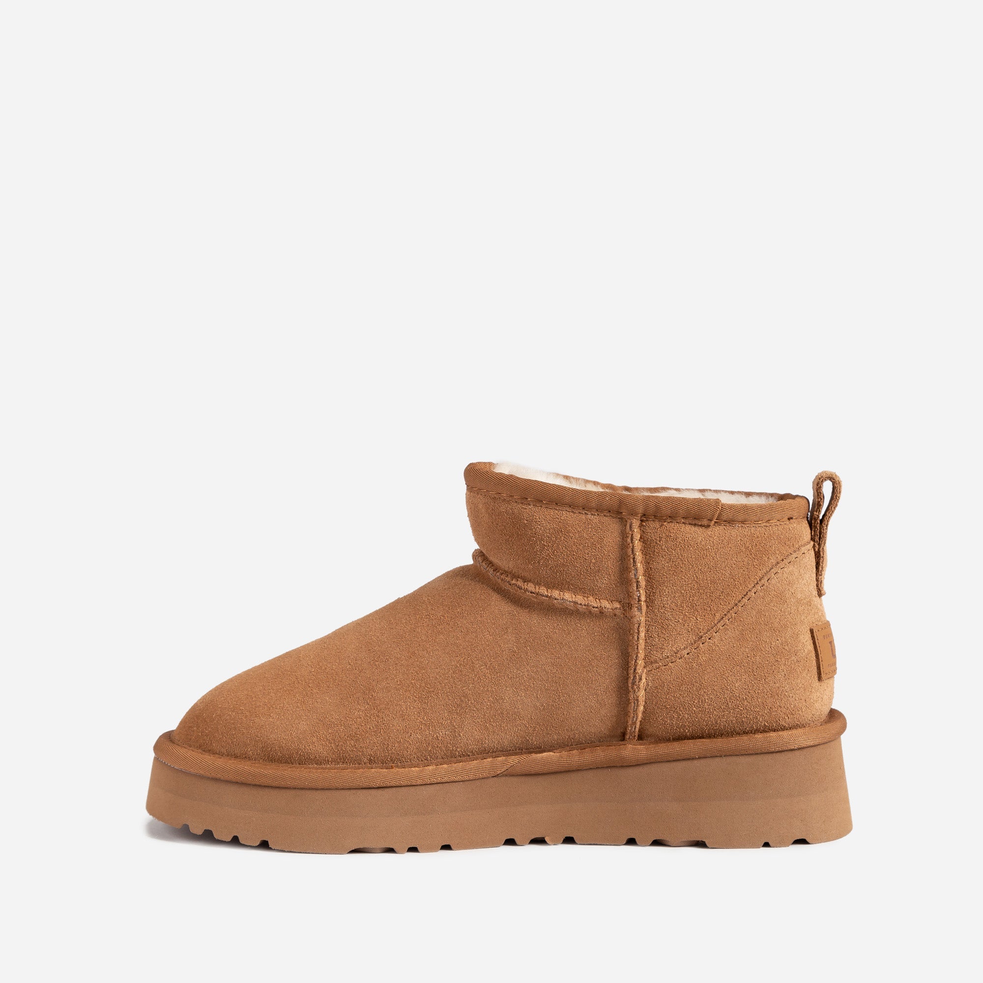Ugg Classic Platform Ultra Mini Boots (Cow Suede)-PEROZ Accessories