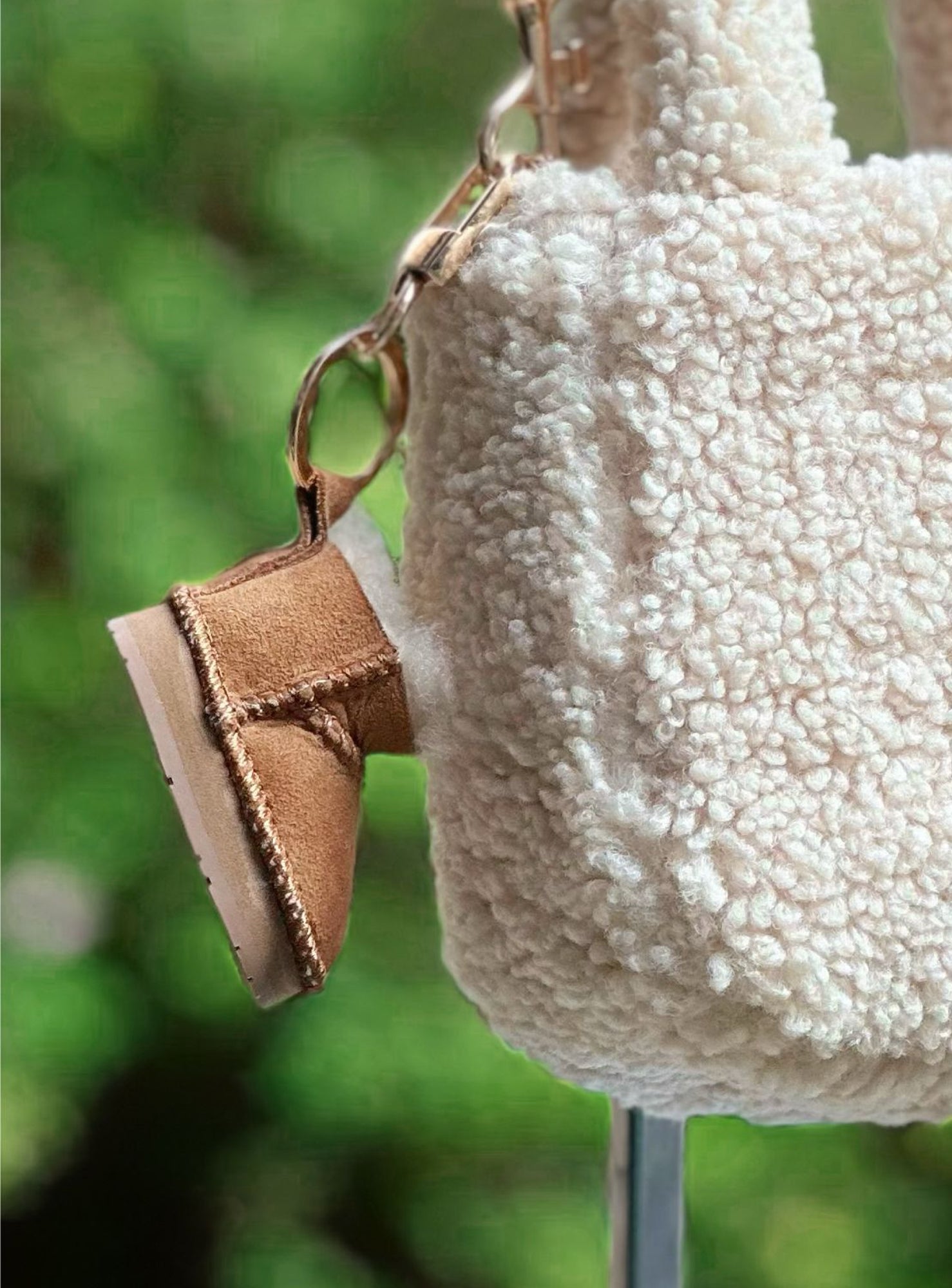 Ugg Classic Platform Ultra Mini Boots Pendant-KEYRING-PEROZ Accessories