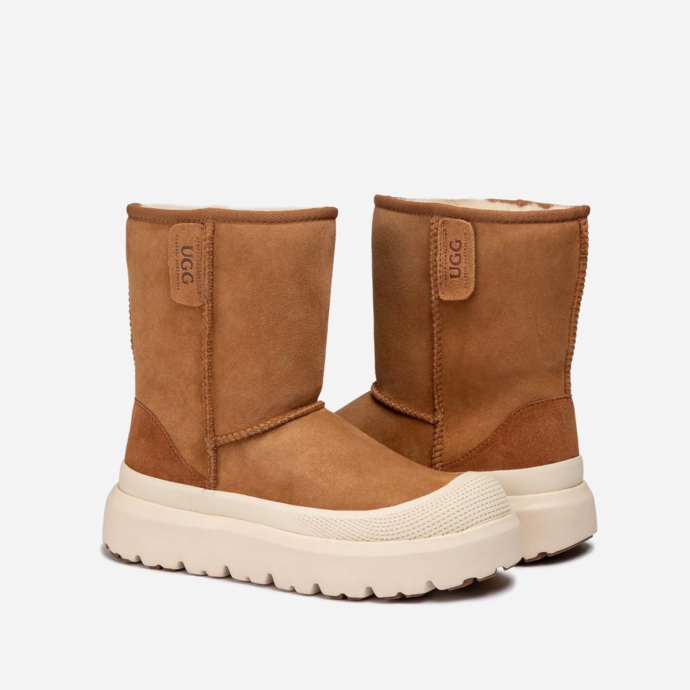 Ugg Classic Plus Short Boots (Unisex)-PEROZ Accessories
