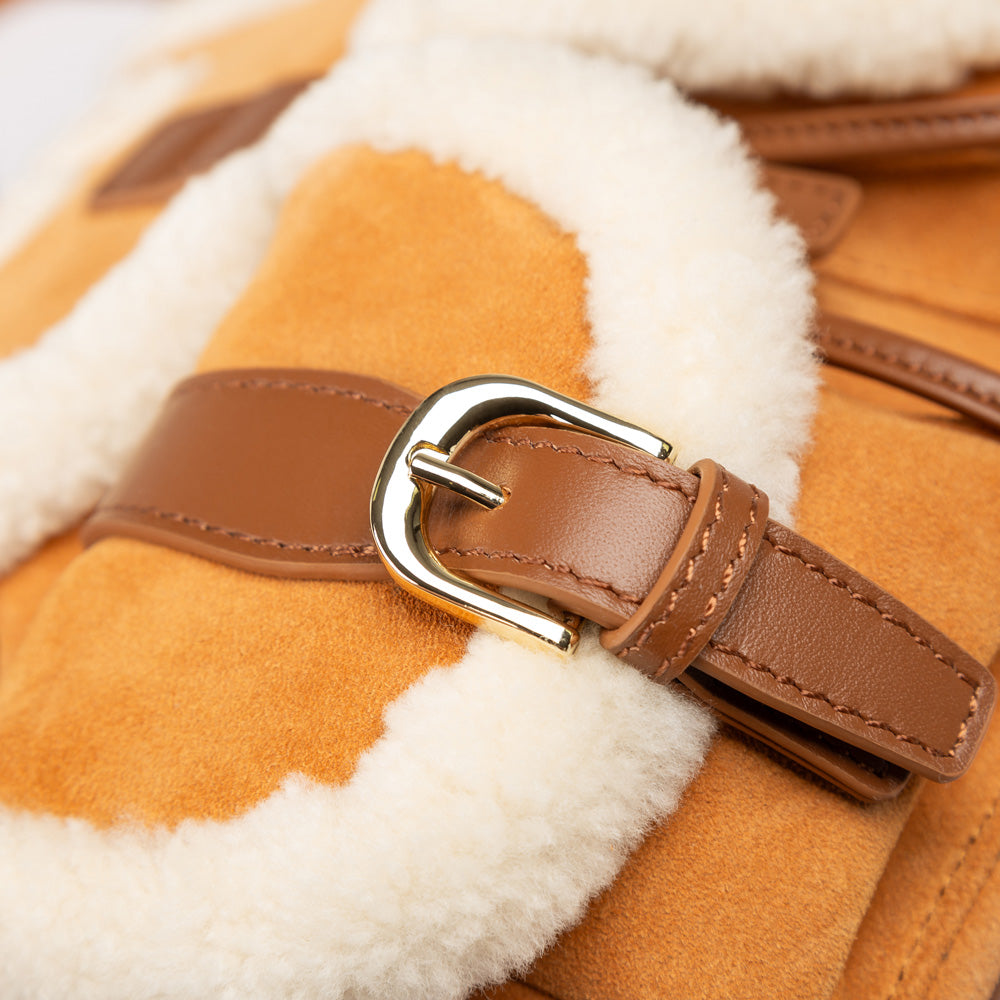 Ugg Excursion Shearling Backpack-PEROZ Accessories